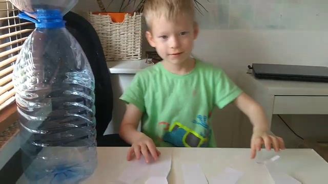 Кот из пластиковых бутылок и пакетов. Как сделать кота из вторсырья. Поделка для школы и садика. смотреть онлайн