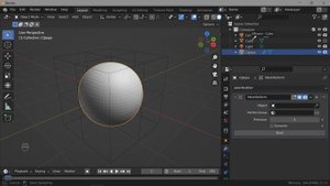 Blender. Mesh Deform Modifier (Деформация мешем)