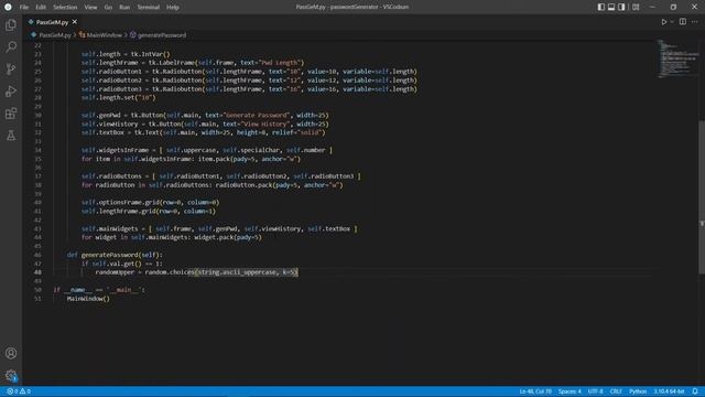 Password Generator and Manager with GUI | Python Projects for Beginners (tkinter tutorial)