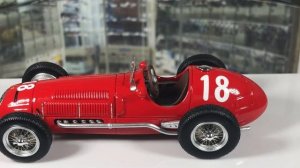 Tecnomodel 1/43 Alberto Ascari Ferrari 125 F1 'Scuderia Ferrari' Swiss GP 1950