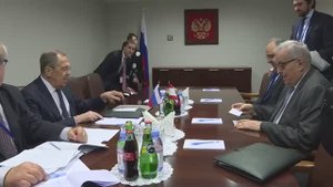 С.В.Лавров и А.Бу Хабиб, Нью-Йорк, 22 января 2024 года