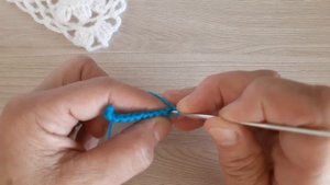 Как связать столбики без накида.