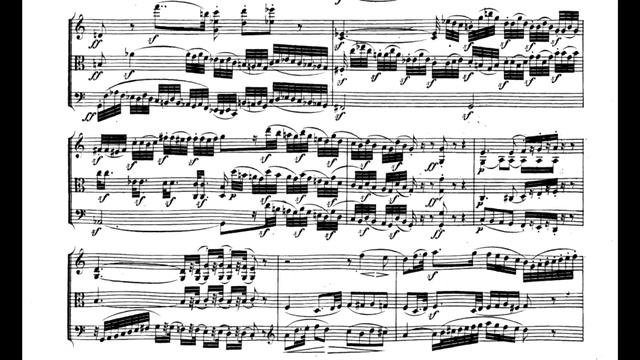 Бетховен Струнное трио №4 до минор (+ноты) смотреть онлайн