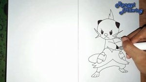 How to Draw Dewott - Pokemon Legends Arceus