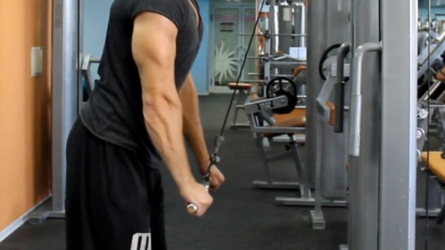 Разгибание на трицепс. Трицепс смотреть онлайн