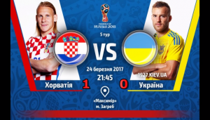 Хорватія - Україна 1-0