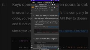 Ai Quickstart with OpenAI & Langchain with Python in a Google Colab Notebook - Part 3