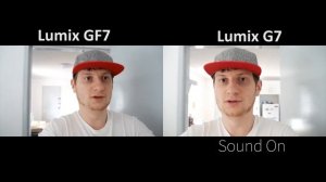 Panasonic Lumix G7 vs. Lumix GF7 - сравнение стабилизации