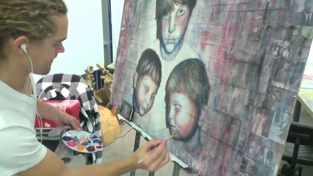 Cinematic Adventure: Time Lapse Art by Tyler Gibson смотреть онлайн