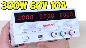 ⚡ 300W 60V 5A ? GVDA ОТЛИЧНЫЙ ЛАБОРАТОРНЫЙ БЛОК ПИТАНИЯ ИЗ КИТАЯ С АЛИЭКСПРЕСС