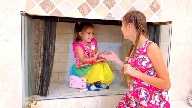 Настя Артём и Мия играют в прятки смотреть онлайн