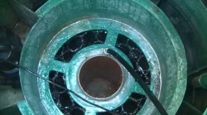 установка эколос в рабочем виде
