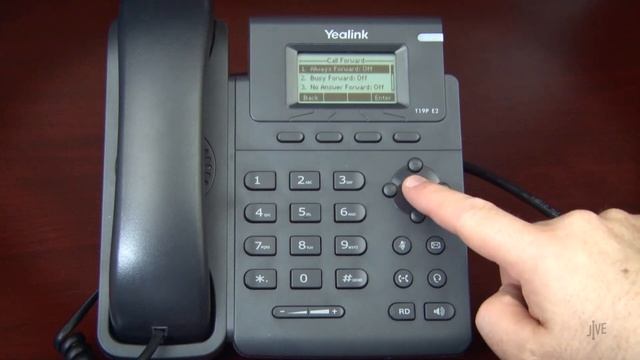 Yealink T19P E2 -- How do I set up call forwarding? смотреть онлайн