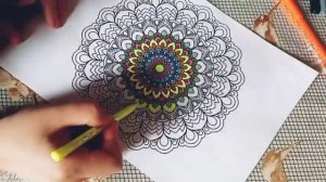 Раскрашивания мандалы?️??