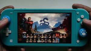 Mortal Kombat 1 Nintendo Switch Lite Gameplay
