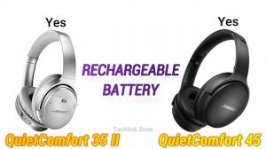 Bose QuietComfort 35 II vs Bose QuietComfort 45 Comparison.