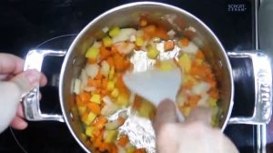 ВКУСНЫЙ ОВОЩНОЙ СУП. ПРИГОТОВИТ ДАЖЕ РЕБЕНОК! СУП С ЦВЕТНОЙ КАПУСТОЙ. СУП БЕЗ МЯСА!