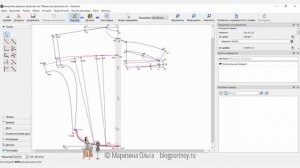 Пошив женской рубашки с коротким цельнокроеным рукавом