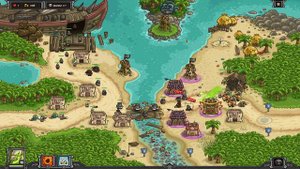 Kingdom Rush Frontiers Ветеран Железное испытание Порт Тортуга