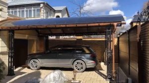 Горячая художественная ковка. Комплексное кованое оформление дома и прилегающей территории.