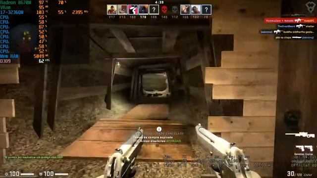 CS:GO - Radeon HD 8670M Series & i7-3632QM & 8GB Ram смотреть онлайн