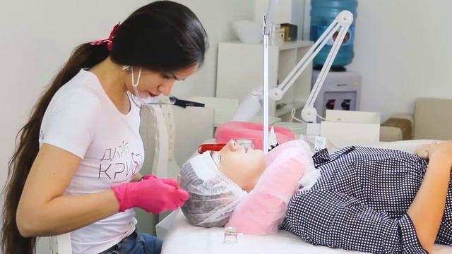 Цветное Ламинирование ресниц в студии Кристины Дарат