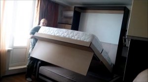 двуспальная кровать в стене, шкаф кровать, подъемная кровать ростов на дону мебель трансформер