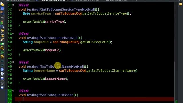 22 Creating SatTvBoquet class смотреть онлайн