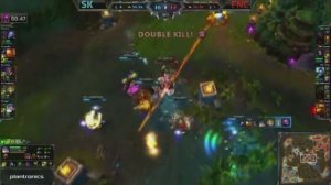 LoL Daily play #10 - SK vs Fnatic, amazing play by CandyPanda