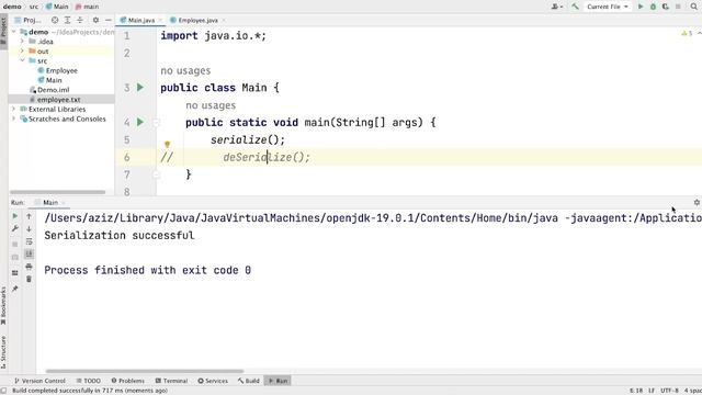 Master Serialization and Deserialization in Java | Tutorial | Implementation | Explained in Detail смотреть онлайн