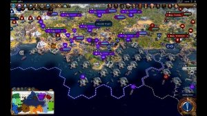 Civilization 6 Benchmark Max QHD+ by Macbook Air M1