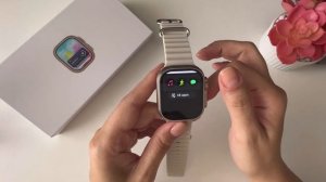 H12 Ultra SE Smartwatch | new watchOS10 style Apple Watch Ultra ⌚️ Unboxing #smartwatch