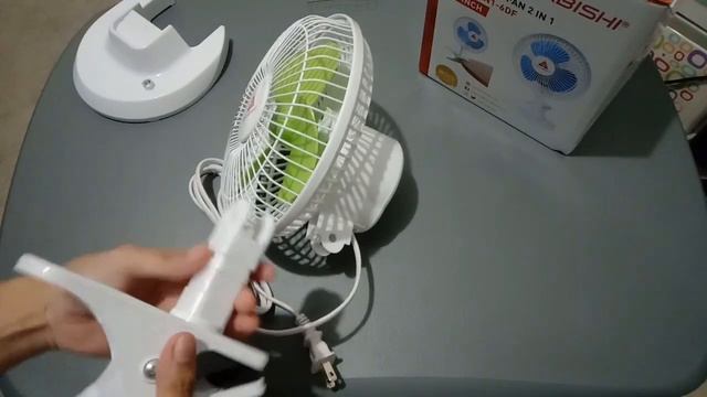 DESK /CLIP FAN 2 in 1 Unboxing and set up | Hanabishi | HCLIP2IN1-6DF смотреть онлайн