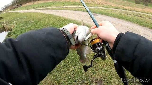 Ловля форели на платнике. Поиск рыбы на незнакомом водоеме. Часть:1 смотреть онлайн