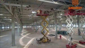 Строительство завода по конечной сборке автомобилей Мерседес.