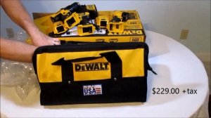 DeWalt DCK420D2 4-Tool Combo Kit (Unboxing)