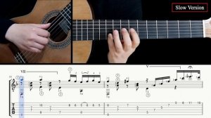 ГИТАРНЫЙ УРОК Capricho Árabe  + TAB