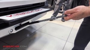 Скрытая установка лебедки на Toyota Land Cruiser 300