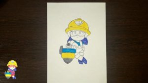 Раскраска Джеки Браво Старс / Coloring Jaki Brawl Stars / Как раскрасить Джеки из Бравл Старс