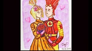 Фаер x Симка и Нолик