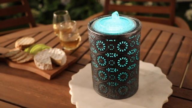 Светодиодная свеча для внутреннего и наружного освещения со встроенным фонтаном смотреть онлайн