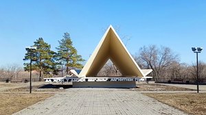 Магнитогорск, первая палатка, площадь Свердлова, парк Ветеранов (03.04.2023)