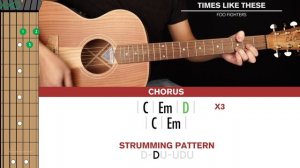 Times Like These Guitar Cover Foo Fighters 🎸|Tabs + Chords|