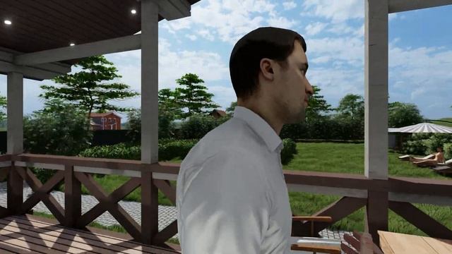 2020.11 - Дачный домик из клеёного бруса смотреть онлайн