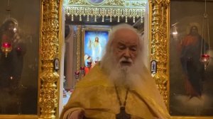 О. Валериан Кречетов. Проповедь от 14.01.2022г.