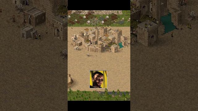 Snake 🐍 how he builds his castle 🏰 || Stronghold Crusader