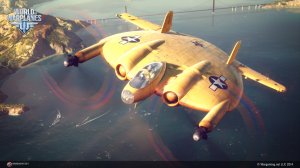 World of Warplanes. Ракетчик на Печеньке. Chance-Vought XF5U Pancake.mp4