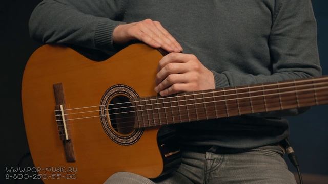 Классическая гитара Stagg SCL60 TCE (электроакустика) смотреть онлайн