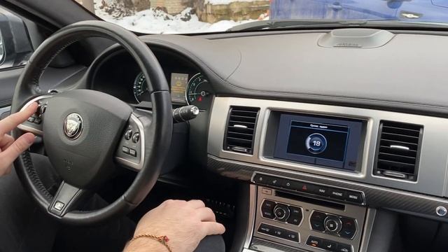 Jaguar XF - доп мультимедиа система смотреть онлайн