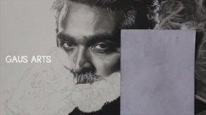 Vijay Sethupathi Drawing Pencil Sketch 2018